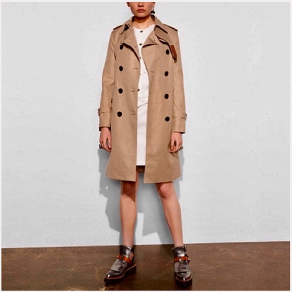 Coach Trench Coat, size S - Picture 2 of 7
